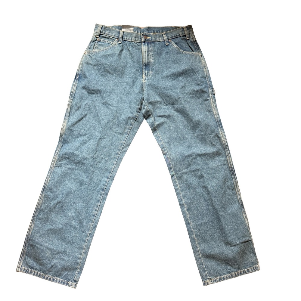 Dickies Carpenter Jean Men 34x32 Relaxed Fit Straight Leg Denim NWT Workwear
